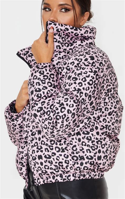 Stay Fierce in Style with a Pink Leopard Print Jacket